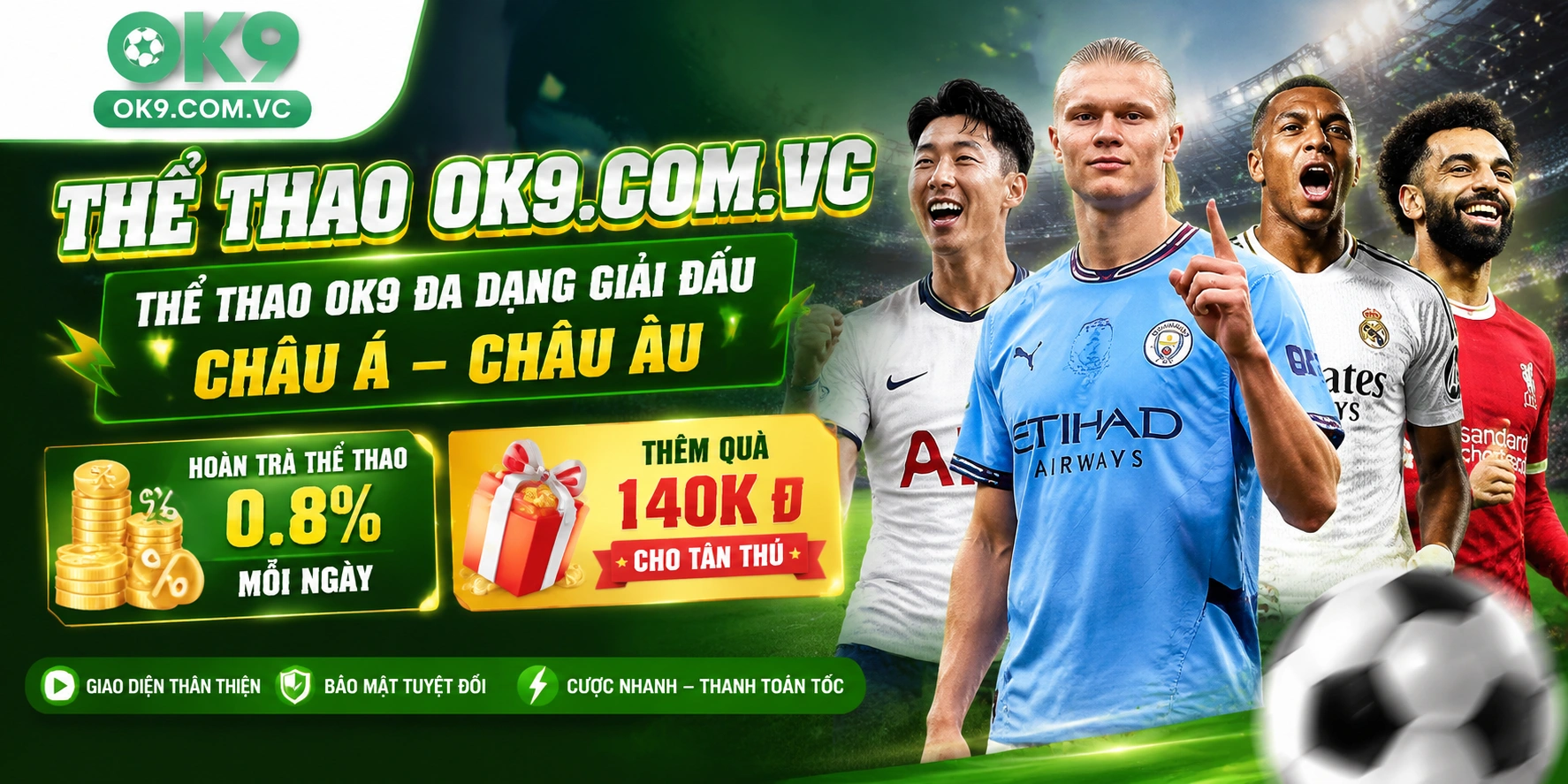 OK9 thể thao trực tuyến với lịch trận và kèo rõ ràng